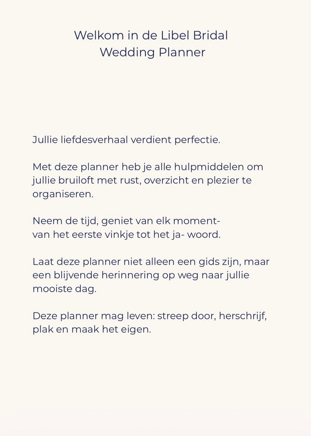 Wedding Planner Digitaal