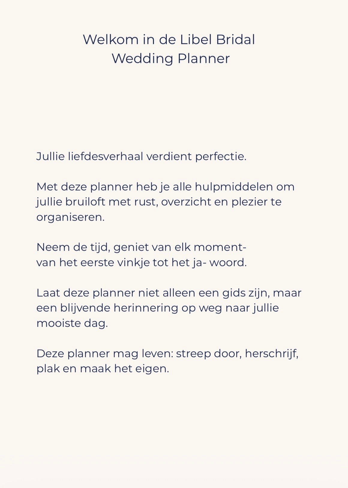 Wedding Planner Digitaal