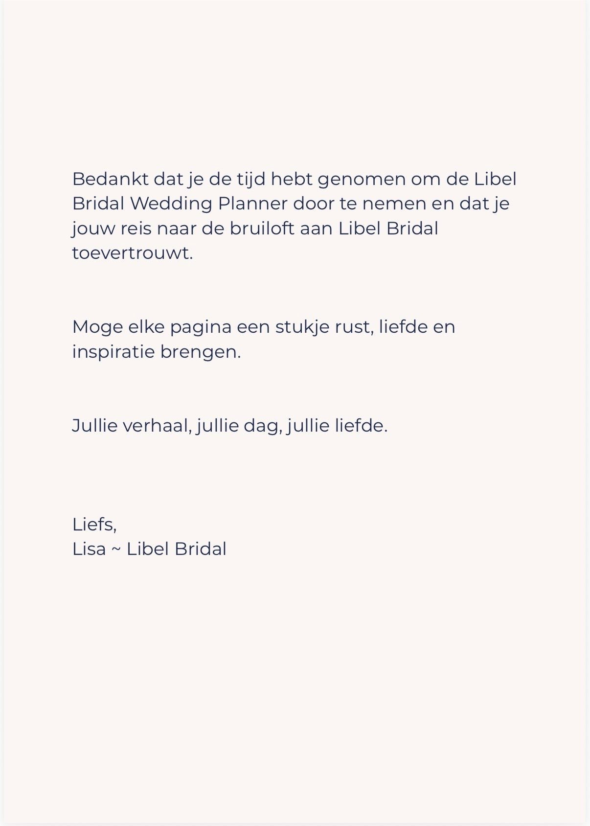 Wedding Planner Digitaal