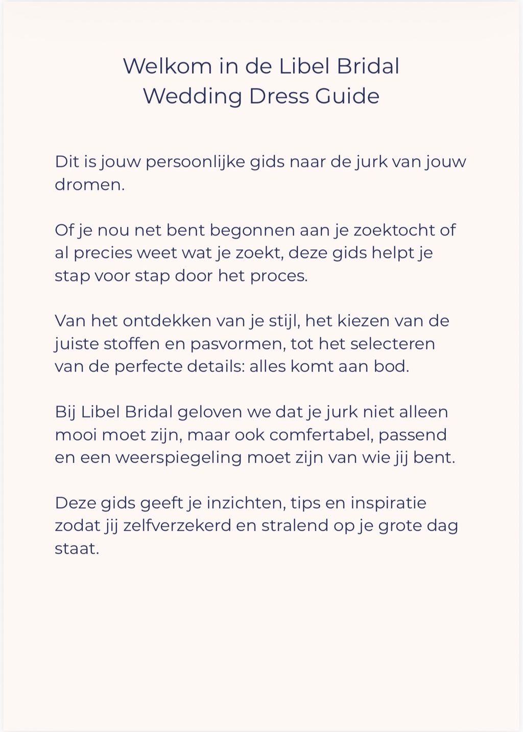 Wedding Dress Guide Digitaal
