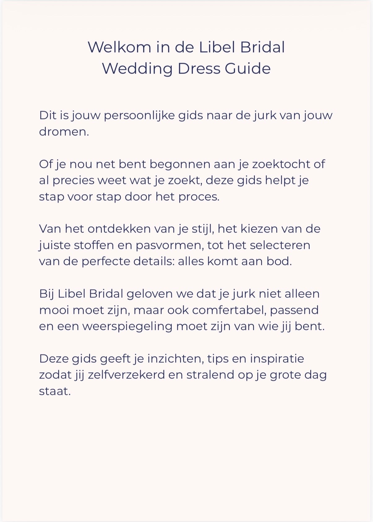 Wedding Dress Guide Digitaal